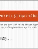 Bài giảng Pháp luật đại cương: Bài 1 - ThS. Hà Minh Ninh