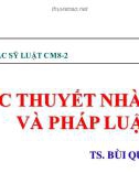 Bài giảng Học thuyết nhà nước và pháp luật