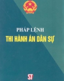 Tìm hiểu Pháp lệnh thi hành án dân sự: Phần 1