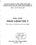 Giáo trình Pháp lệnh thú y - NXB Nông nghiệp