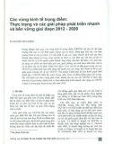 Các vùng kinh tế trọng điểm: Thực trạng và các giải pháp phát triển nhanh và bền vững giai đoạn 2012 - 2020