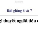 Bài giảng Kinh tế học vi mô dành cho chính sách công: Bài 6 và 7 - GV. Đặng Văn Thanh