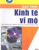 Giáo trình kinh tế vi mô part 1