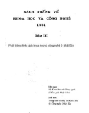 Khoa học và công nghệ 1991 - Sách trắng (Tập 3): Phần 1