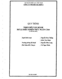 Quy trình theo dõi vận hành điều khiển mức ngăn C264