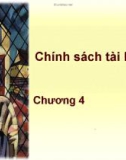 Bài giảng Kinh tế vi mô - Bài 4 Chính sách tài khóa