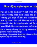 Bài giảng hệ điều hành : Phương pháp Quản lý Dự án CNTT part 5