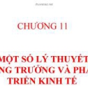 Bài giảng Lịch sử các học thuyết kinh tế: Chương 11 - TS. Nguyễn Tấn Phát