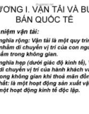 VẬN TẢI VÀ BUÔN BÁN QUỐC TẾ