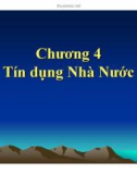 Bài giảng Tài chính công: Chương 4 - Ths. Vũ Xuân Thủy