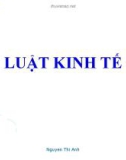 Bài giảng Luật kinh tế - Nguyễn Thị Anh