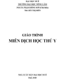 Giáo trình Miễn dịch học thú y: Phần 1 - PGS.TS. Phạm Hồng Sơn