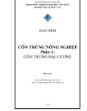 Giáo trình: Côn Trùng Trong Nông Nghiệp - Mở đầu