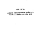 Hội đồng nhân dân và Ủy ban nhân dân năm 2003 - Những nội dung cơ bản của Luật tổ chức : Phần 2