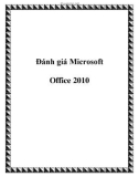 Đánh giá Microsoft Office 2010