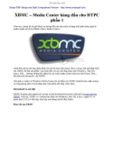 XBMC – Media Center hàng đầu cho HTPC