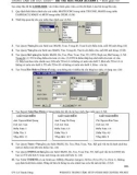 Đề thi học phần Access 1 (Đề số 2)