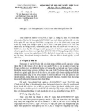 Mẫu về việc tham gia ý kiến về cơ chế chính sách trong quá trình xây dựng, hoạt động quản lý các khu công nghiệp