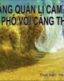 Bài giảng Kĩ năng quản lí cảm xúc, ứng phó với căng thẳng - Hà Thị Liên Mai