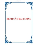 BỆNH CÂY ĐẠI CƯƠNG 11