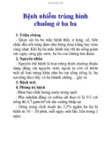 Bệnh nhiễm trùng hình chuông ở ba ba