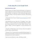 5 tính năng thú vị của Google Earth