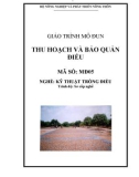 Giáo trình Thu hoạch và bảo quản điều - MĐ05: Kỹ thuật trồng điều