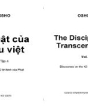 Kỉ luật của siêu việt Tập 4 - Osho