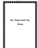 Kỹ Thuật Nuôi Nai, Hươu