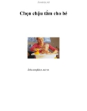 Chọn chậu tắm cho bé