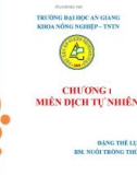 Bài giảng Miễn dịch tự nhiên