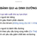 Bài giảng : CÔNG NGHỆ SẢN XUẤT BÁNH KẸO part 5