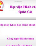 Tìm hiểu Tâm lý học đại cương - Nguyễn Thị Minh