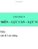 Bài giảng Cơ học chất: Chương 8 - PGS.TS. Lê Song Giang