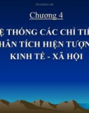 Bài giảng Nguyên lý thống kê: Chương 4 - GV. Quỳnh Phương