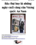 Bảo Đại hay là những ngày cuối cùng của Vương quốc An Nam - Daniel Gradclément