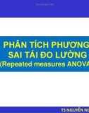 Bài giảng Nghiên cứu khoa học - Bài 13: Phân tích phương sai tái đo lường (Repeated measures ANOVA)