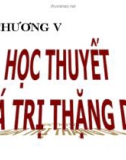 Chương số 5: Học thuyết giá trị thặng dư