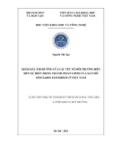 Luận văn Thạc sĩ Kỹ thuật hoá học: Khảo sát ảnh hưởng của các yếu tố môi trường biển đến sự biến động thành phần lipid của san hô Sinularia flexibilis ở Việt Nam