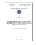 Luận văn Thạc sĩ Vật lí: Nghiên cứu phân rã gamma nối tầng từ trạng thái hợp phần gây bởi phản ứng 181ta(n,γ)182ta về trạng thái 97,8304 kev (4− ) và 114,3126 kev (4− ) trên lò phản ứng hạt nhân Đà Lạt