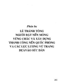 Vị vua anh minh, nhà cách tân vĩ đại - Lê Thánh Tông: Phần 2