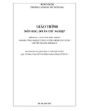 Giáo trình Đồ án tốt nghiệp (Ngành: Công nghệ kỹ thuật công trình xây dựng - Cao đẳng liên thông) - Trường Cao đẳng Xây dựng số 1