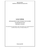 Giáo trình Phân tích báo cáo tài chính (Ngành: Kế toán - Cao đẳng) - Trường Cao đẳng Xây dựng số 1