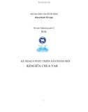 Đề tài Marketing quốc tế: Kế hoạch phát triển sản phẩm mới kem sữa chua Yar