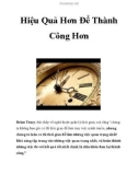 Hiệu Quả Hơn Để Thành Công Hơn