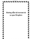 Hướng dẫn tải torrent từ xa qua Dropbox