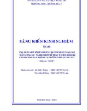 Sáng kiến kinh nghiệm THPT: Ứng dụng một số biện pháp và bài tâp nhằm nâng cao chất lượng dạy và học môn thể thao tự chọn bóng rổ cho nam học sinh khối 10 tại Trường THPT Quỳnh Lưu 2