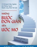 Những bước đơn giản để đến ước mơ