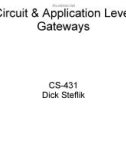 Circuit & Application Level Gateways