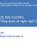 Bài giảng Tin học đại cương: Bài 6 - TS. Đỗ Bá Lâm